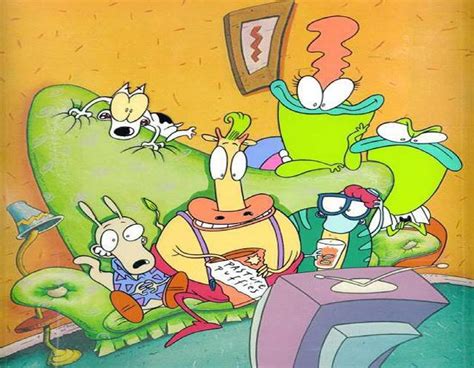 rocco dibujos animados|La vida moderna de Rocko .